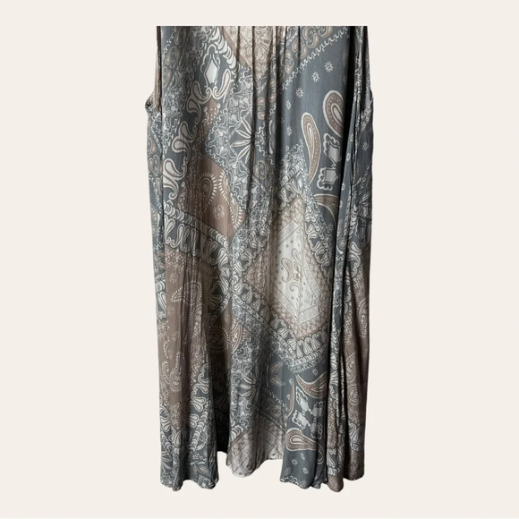 0366. FREE PEOPLE INTIMATELY SLEEVELESS DRESS HIGH NECK SIZE MEDIUM - Picture 5 of 10